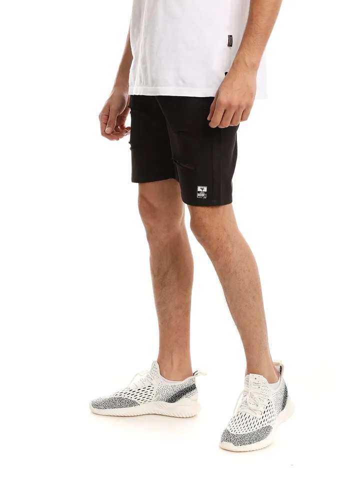 Short Jeans 6529 For Men - Black