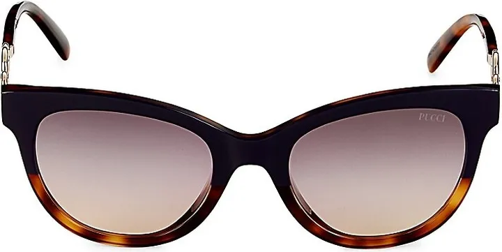 54MM Clubmaster Cat Eye Sunglasses