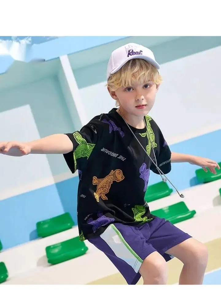 Disney children's clothing boys two-piece set