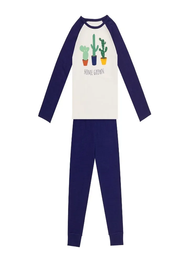 Greentreat Boys Organic Cotton Loungewear Set