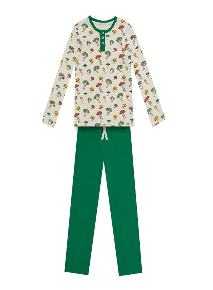 Greentreat Boys Organic Cotton Loungewear Set