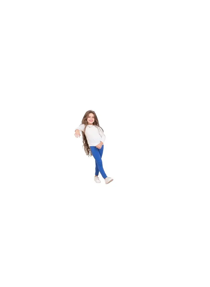 Blue children's leggings
