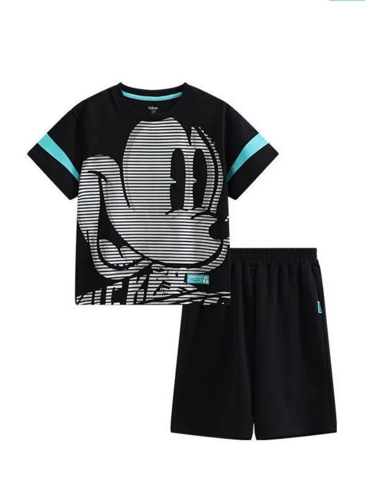 Disney children's sports and leisure pure cotton two-piece set