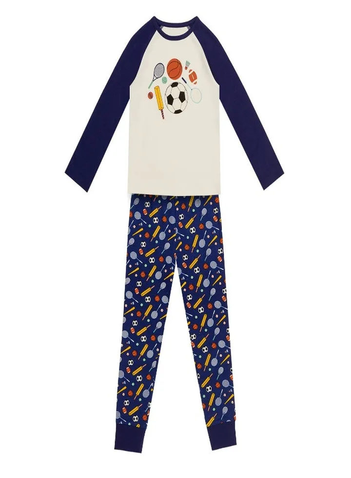 Greentreat Boys Organic Cotton Loungewear Set