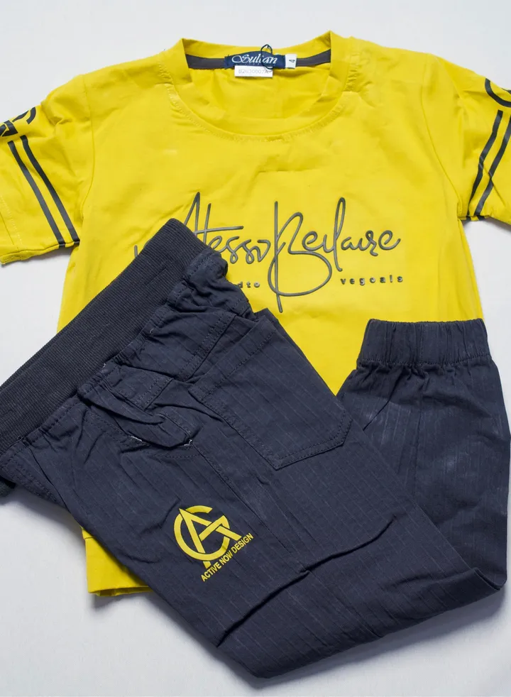 boy's clothing set Two piece
