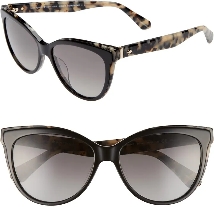 Daeshas 56mm Polarized Cat Eye Sunglasses