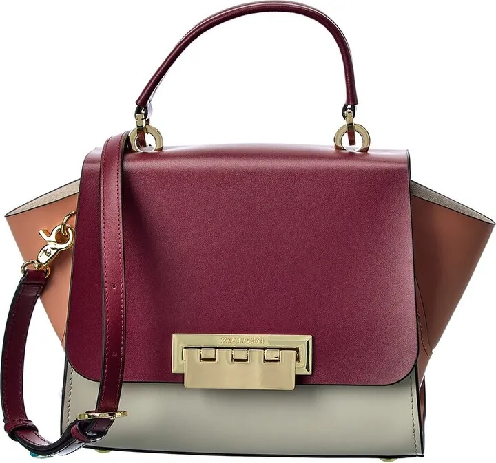 Zac Posen Eartha Top Handle Leather Crossbody
