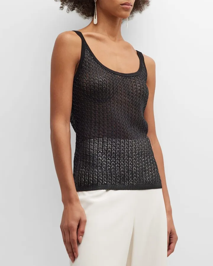 Crochet Knit Tank Top