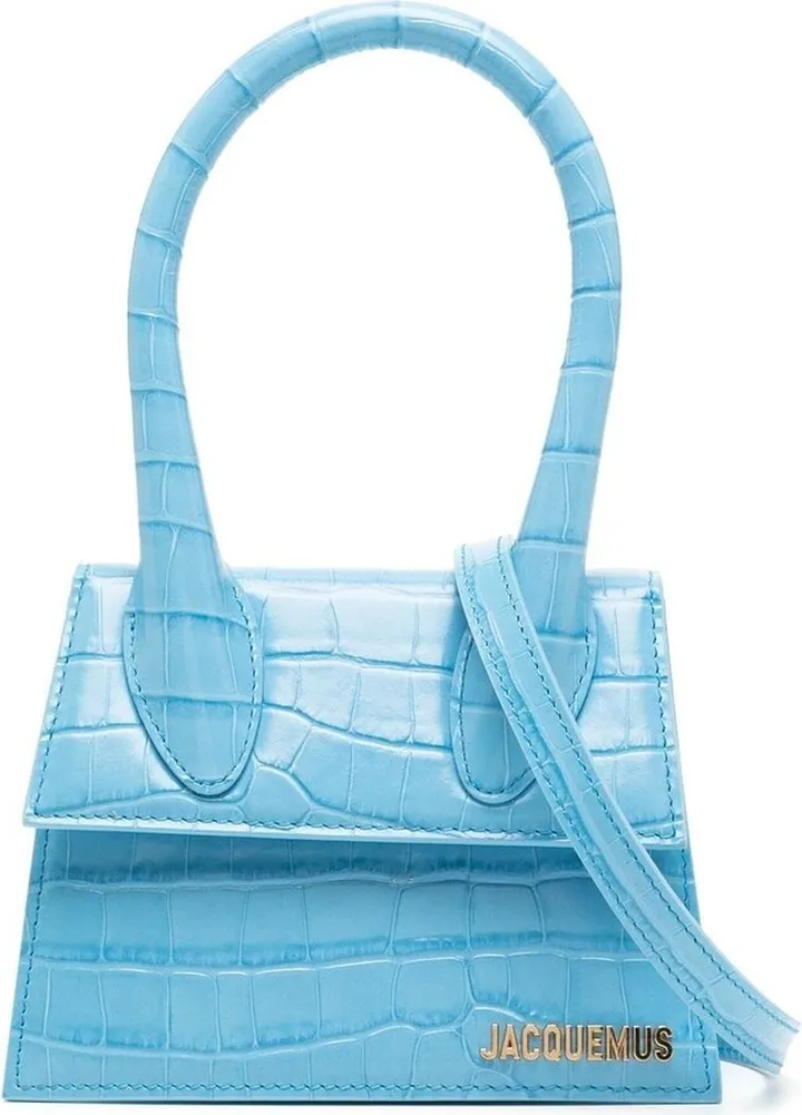 Le Chiquito croc-embossed tote bag