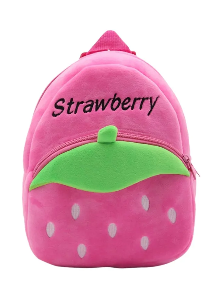Cartoon Shape Kids Backpack Pink