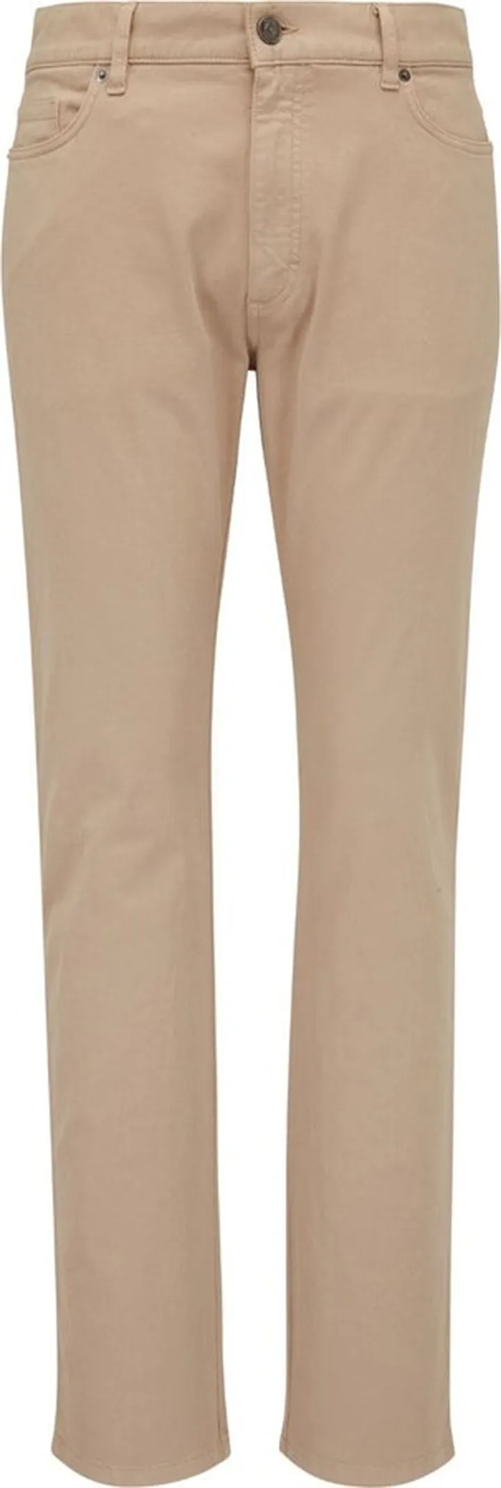 Slim-Cut Leg Trousers