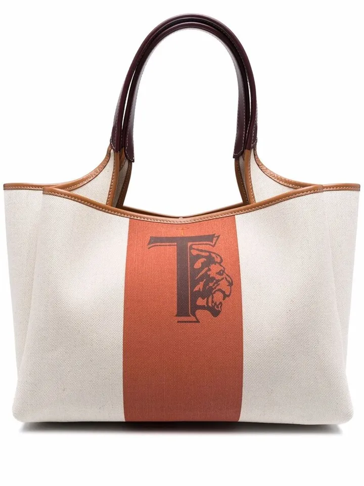 Monogram Canvas Tote Bag