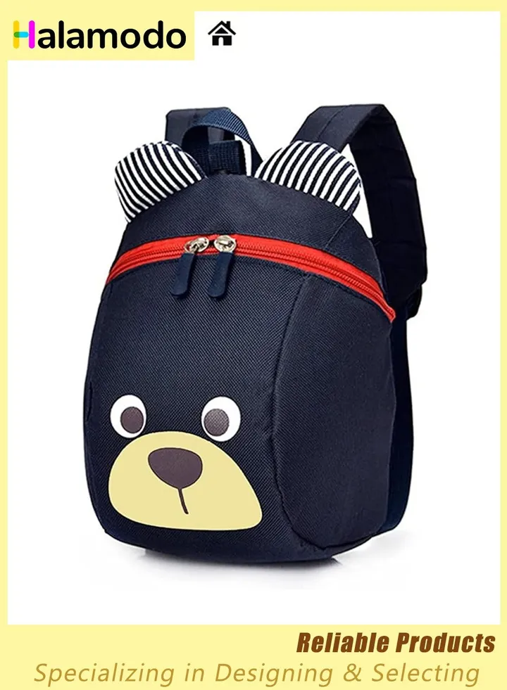 Kids Backpacks, Toddler Backpack, Animal 3D Cartoon Schoolbag, Cute Cartoon Bear Backpack for Boys Girls, Mini Travel Bag, Book Bag, with Safety Harnesses Reins Belt