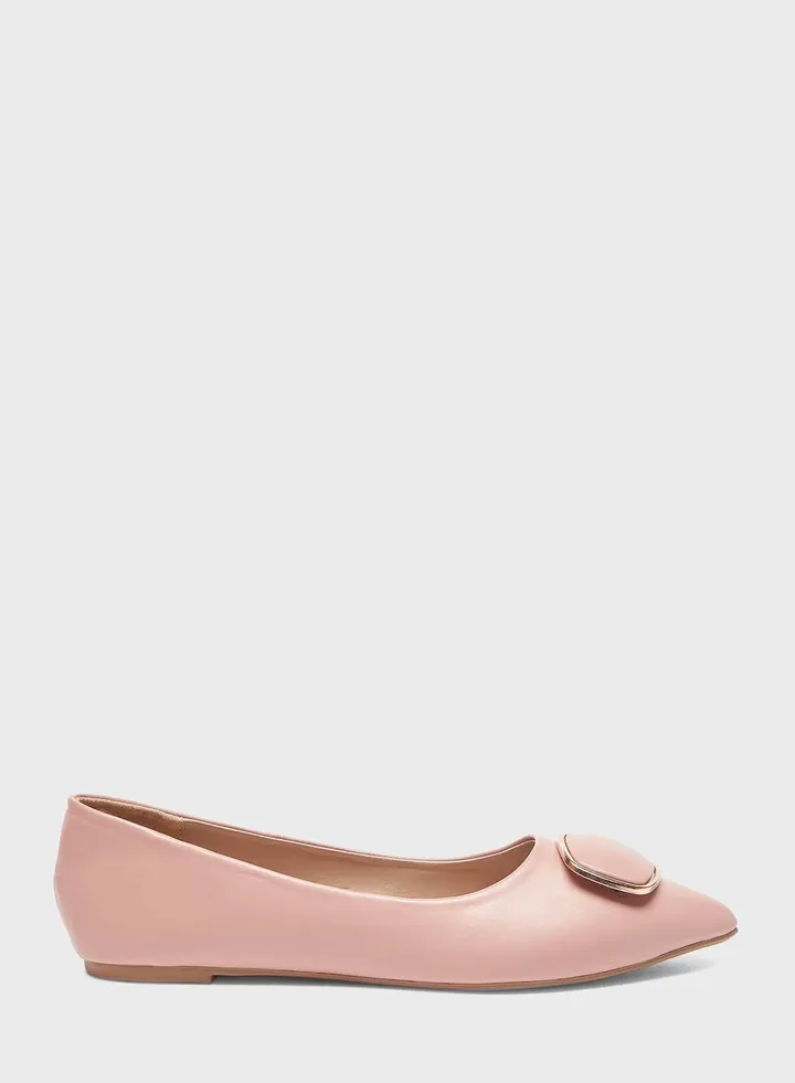 Buckle Ballerinas