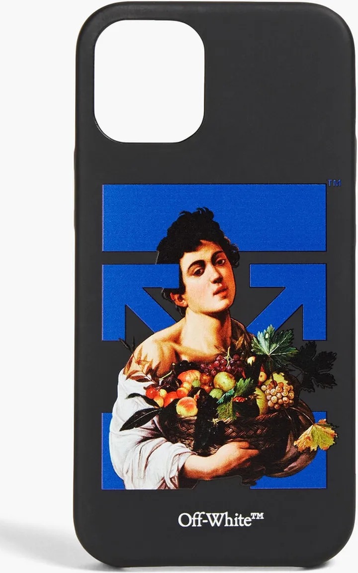 Printed silicone iPhone 12 mini case