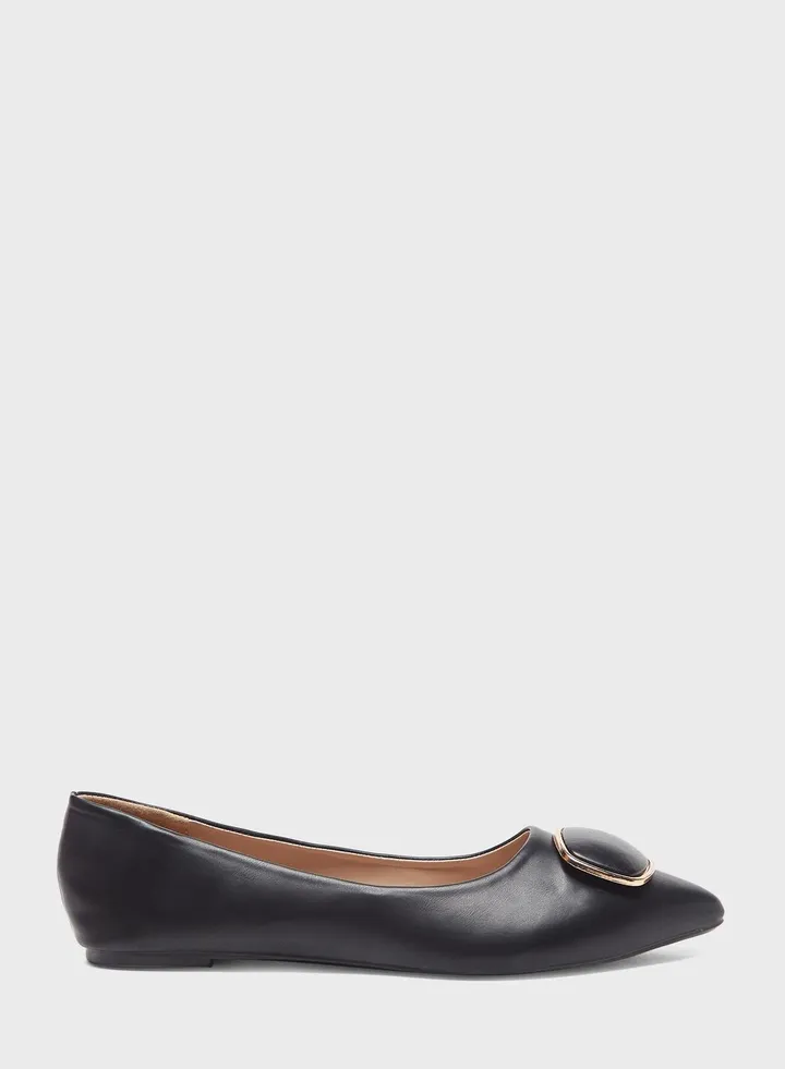Buckle Ballerinas
