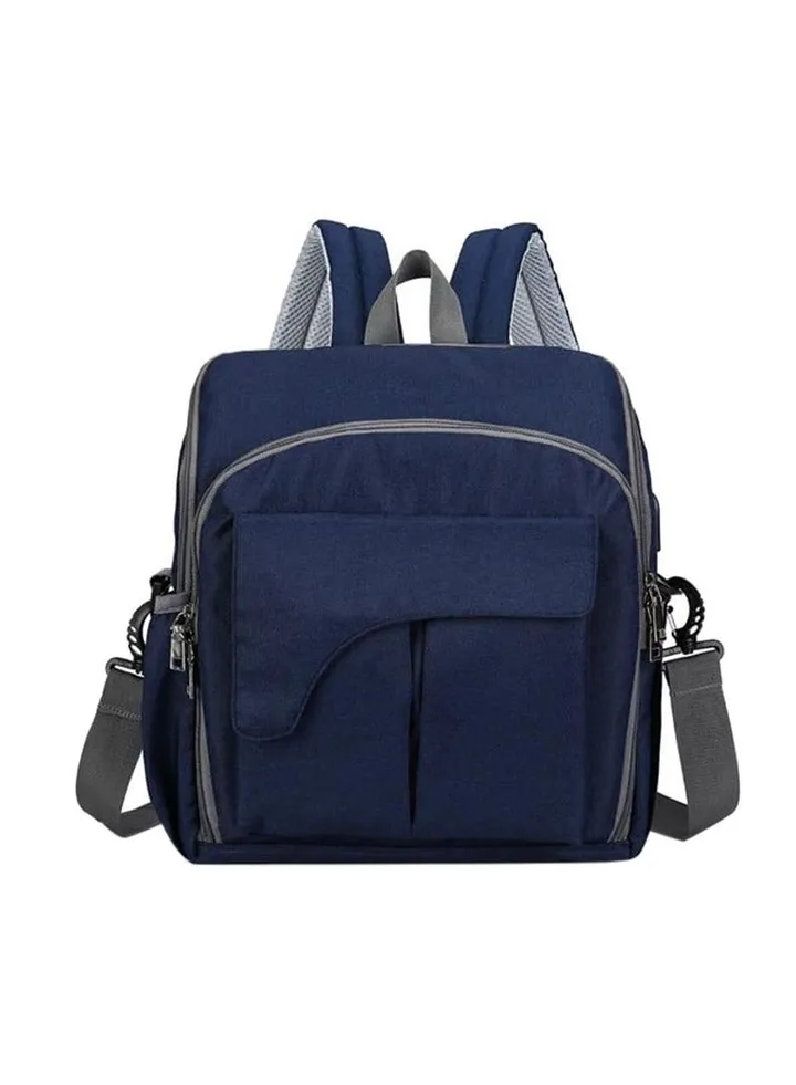 Baby Diaper Changing Backpack For Mother ,Blue