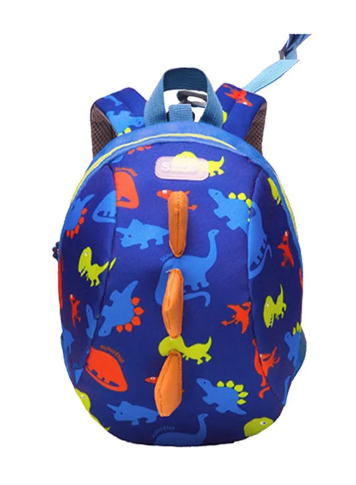 Kids Dinosaur Backpack Blue