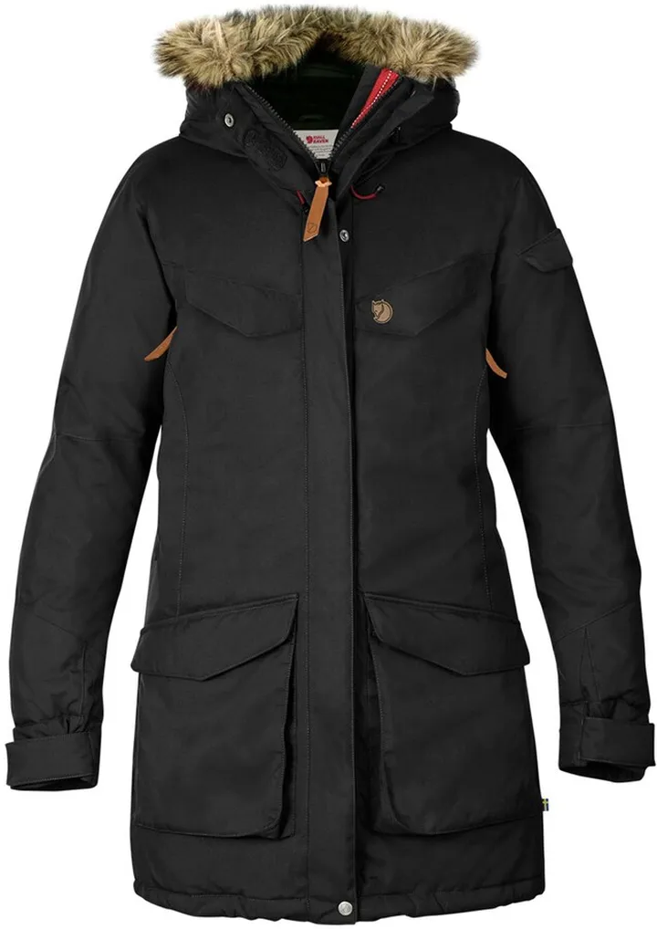 Nuuk Waterproof Parka with Removable Faux Fur Trim