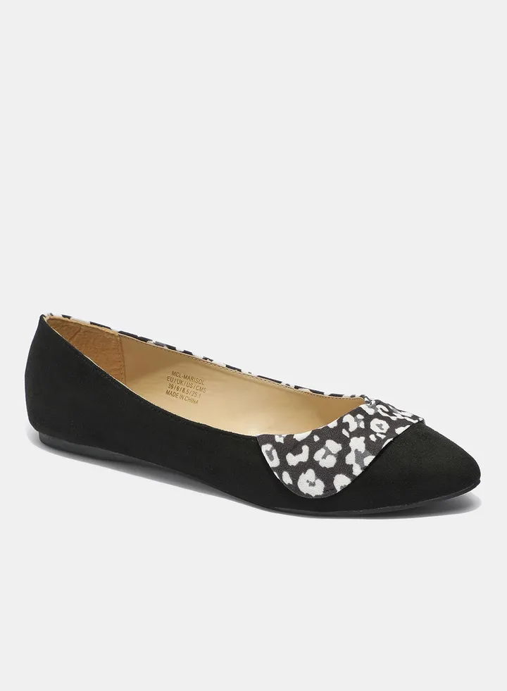 Slip On Casual Ballerina Black