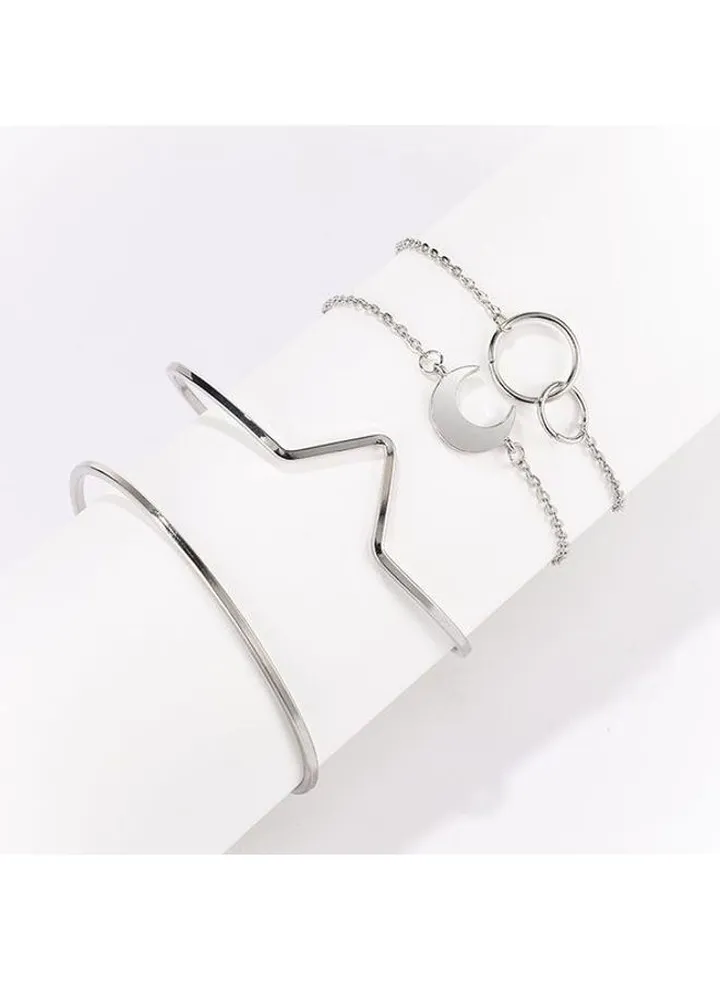 4-Piece Fashionable Bracelets