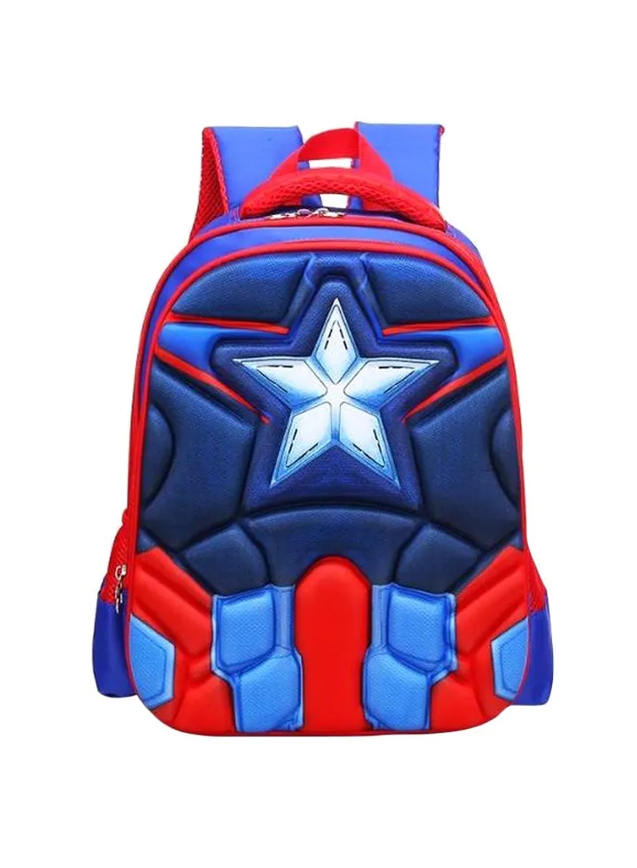 School Backpack Blue/Red