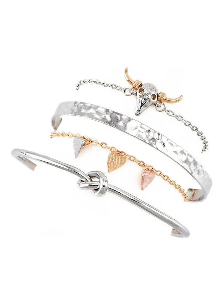 4-Piece Fashionable Bracelet