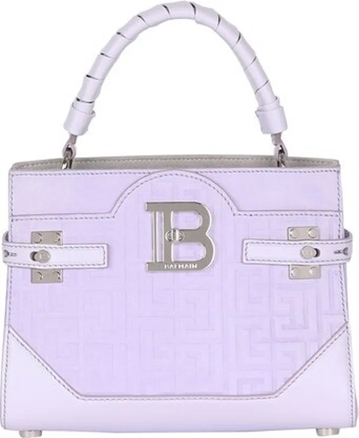 B-Buzz 22 bag in monogram-embossed leather