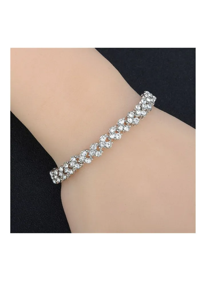 925 Sterling Silver Studded Bracelets