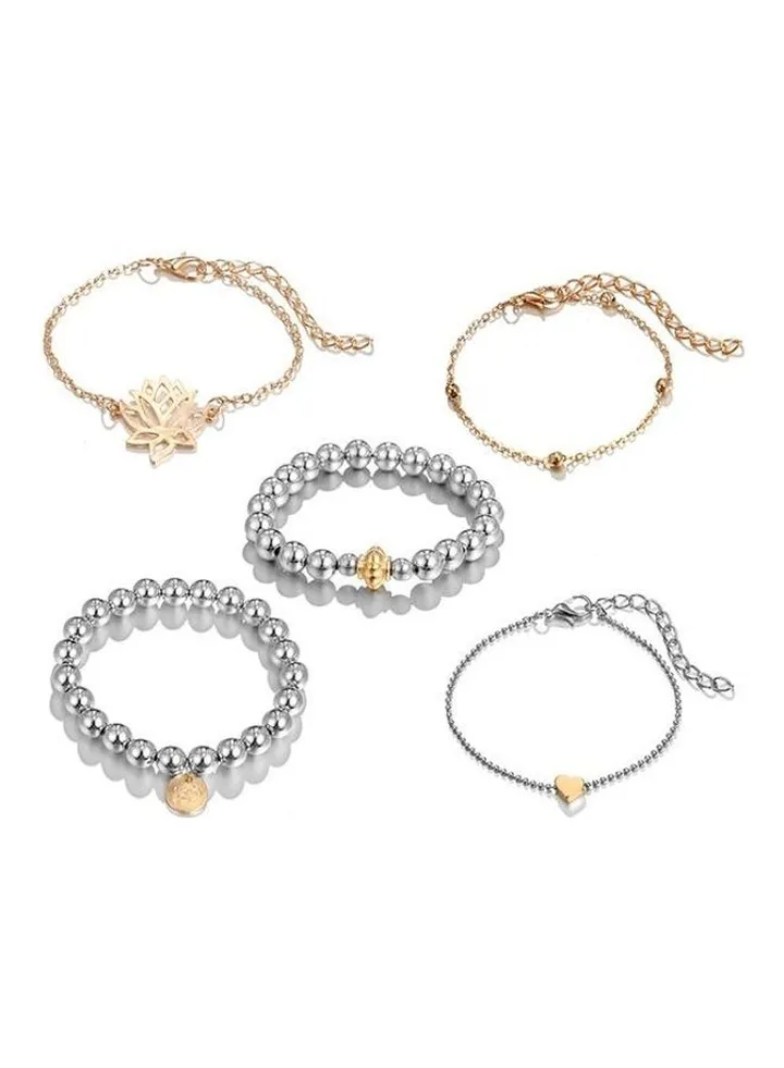 5-Piece Fashion Bracelet Set