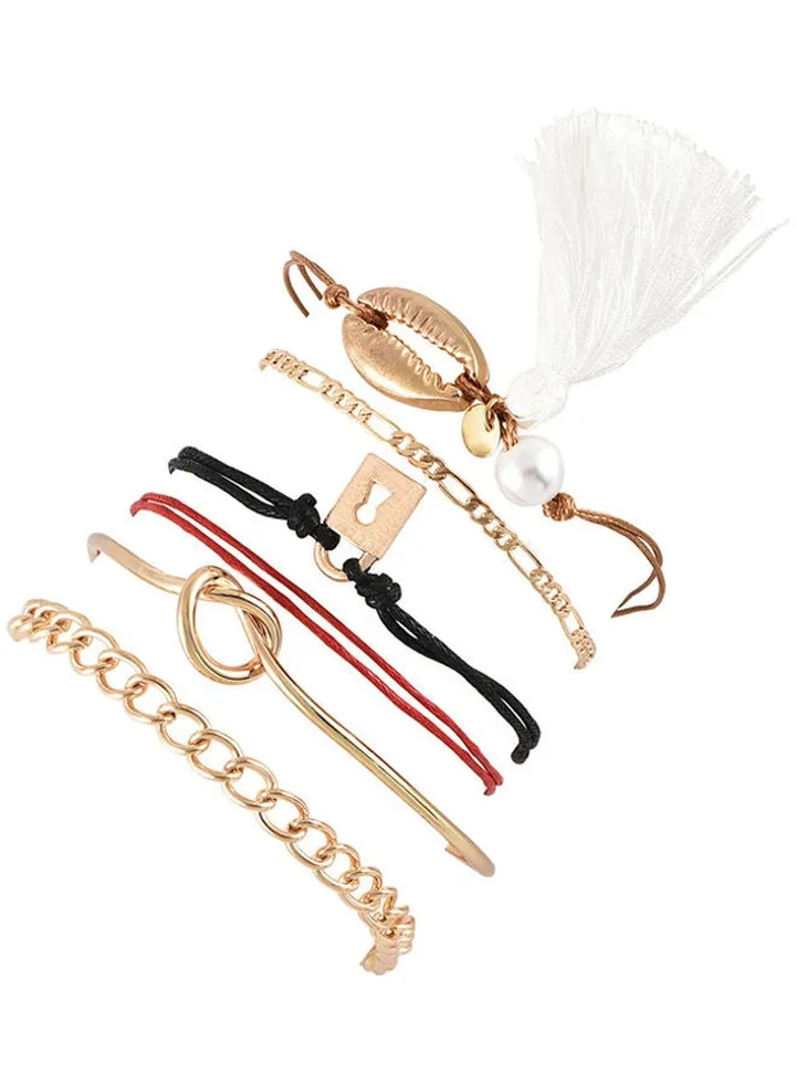 6-Piece Fashionable Bracelet