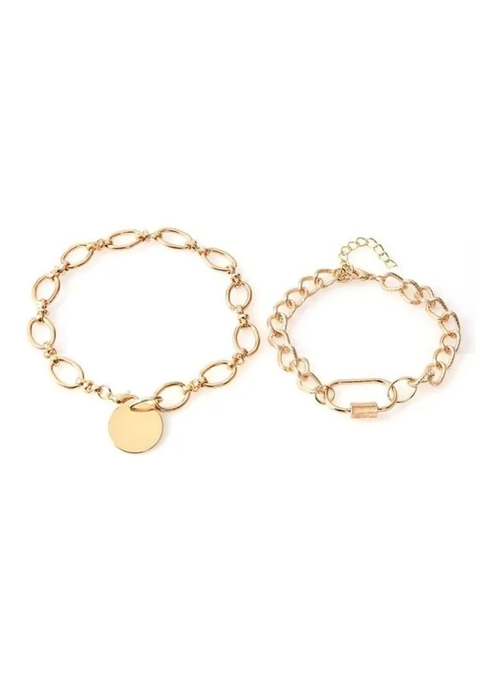 2-Piece Fashionable Bracelet