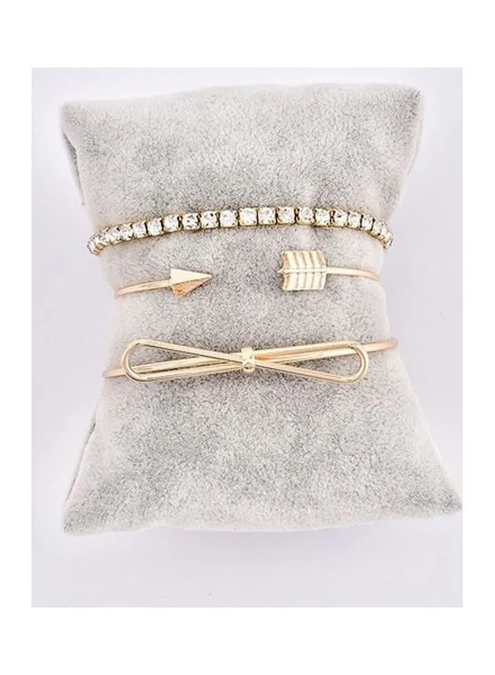 3-Piece Fashionable Bracelets