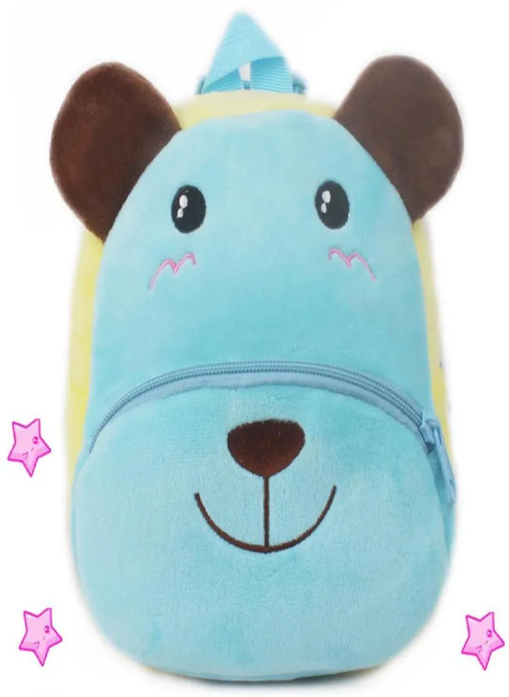 Cute Animal Cartoon Backpack School Bag Suit for 1-3 Years Old Baby Boys Girls
