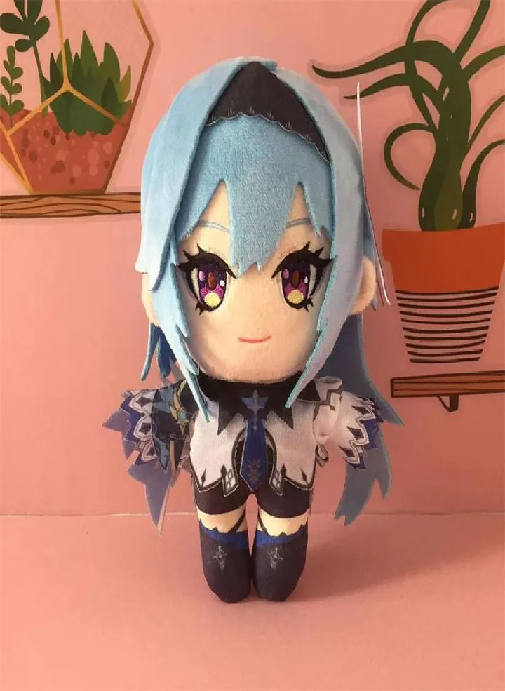 Anime Lumine Plush Doll Toy Kunikuzushi YeLan Keqing Game Cute Soft Stuffed Pillow Kids Gift 20cm