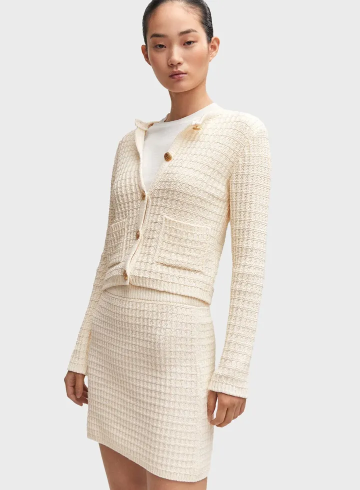 Knitted Mini Skirt