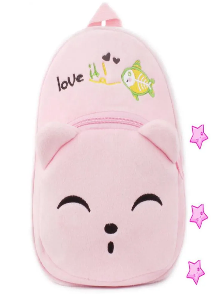 Cute Animal Cartoon Backpack School Bag Suit for 1-3 Years Old Baby Boys Girls