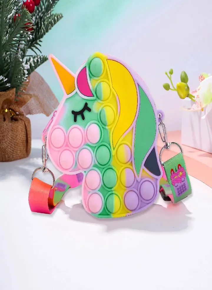 Nikitas Push Toy Pendant Bag Bubble Toy Stress Relief Toys For Adult Kids