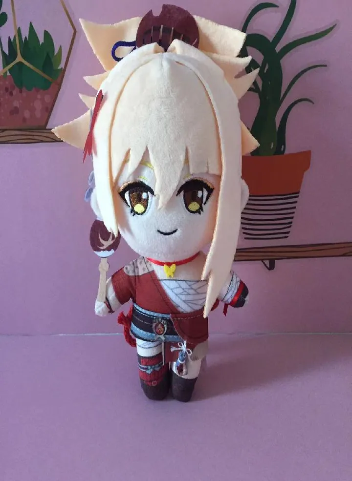 Anime Lumine Plush Doll Toy Kunikuzushi YeLan Keqing Game Cute Soft Stuffed Pillow Kids Gift 20cm