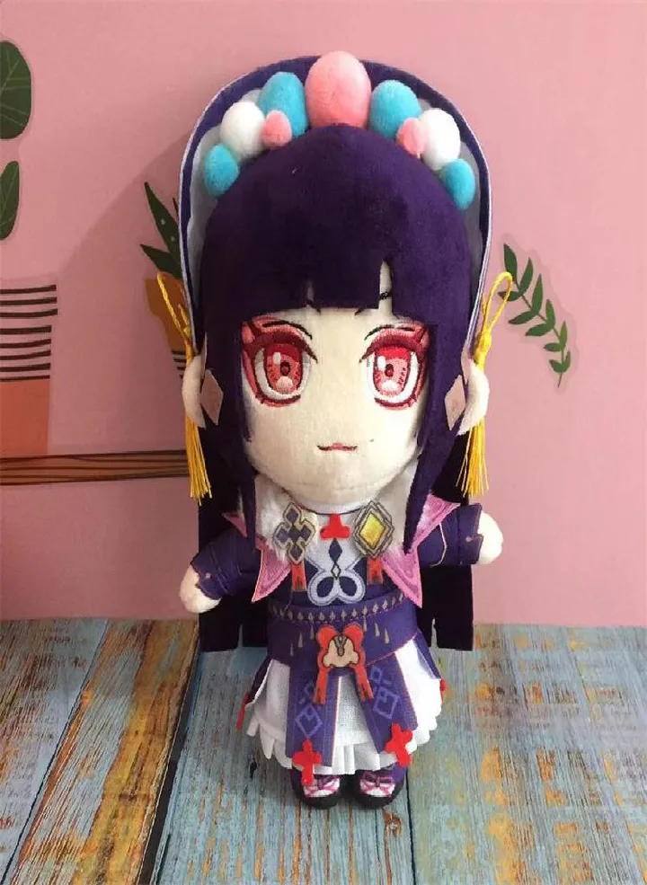 Anime Lumine Plush Doll Toy Kunikuzushi YeLan Keqing Game Cute Soft Stuffed Pillow Kids Gift 20cm