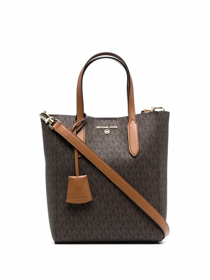 Sinclair logo-print shoulder bag