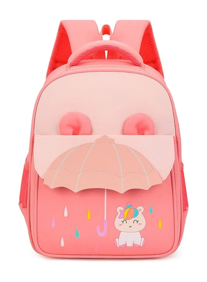 Cute Unicorn Kids School Backpack Elementary Kindergarten Schoolbag Preschool Elementary Girls Casual Backpack Kawaii Bag Pink