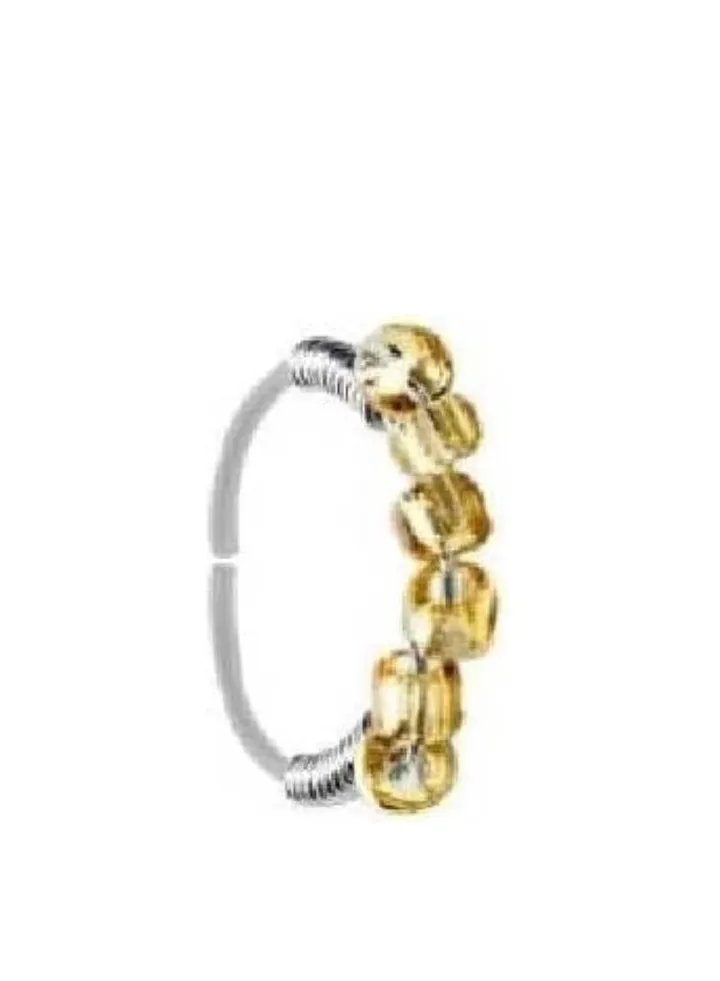 Fashion fake nose piercing in sterling silver