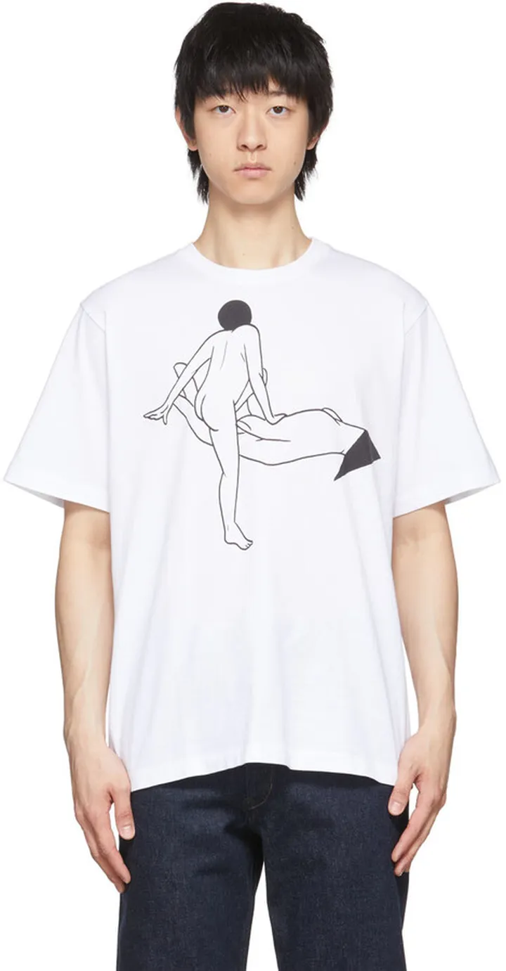 LEMAIRE White Tomaga Edition T-Shirt