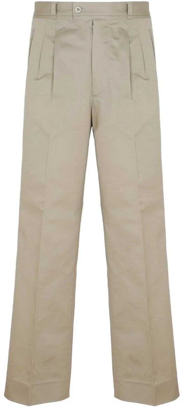 Maison Margiela Mid-Rise Wide Leg Pants