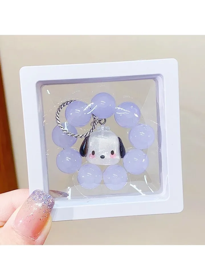 Cartoon Pochacco Mini Crystal Beads