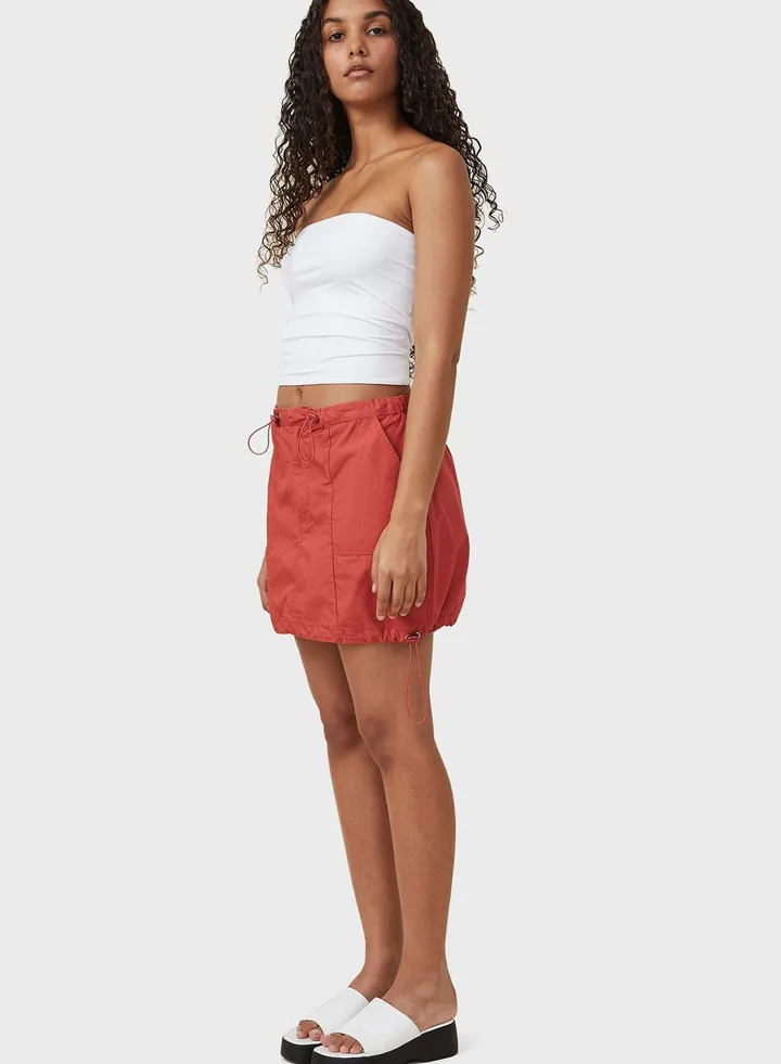Pocket Detail Mini Skirt