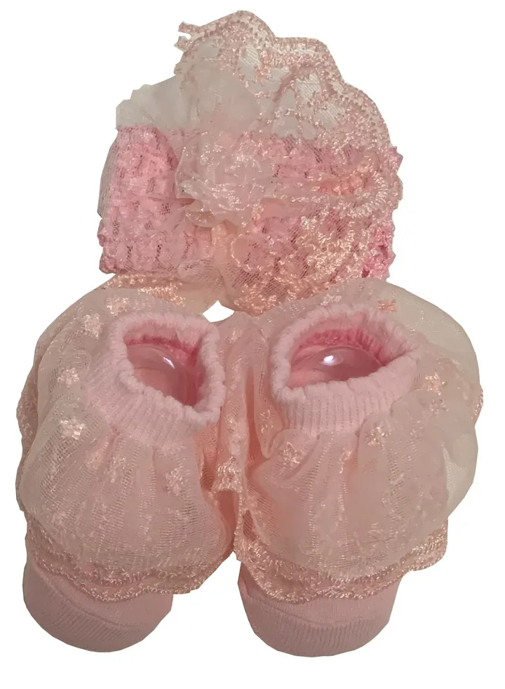 Baby Socks with Headband