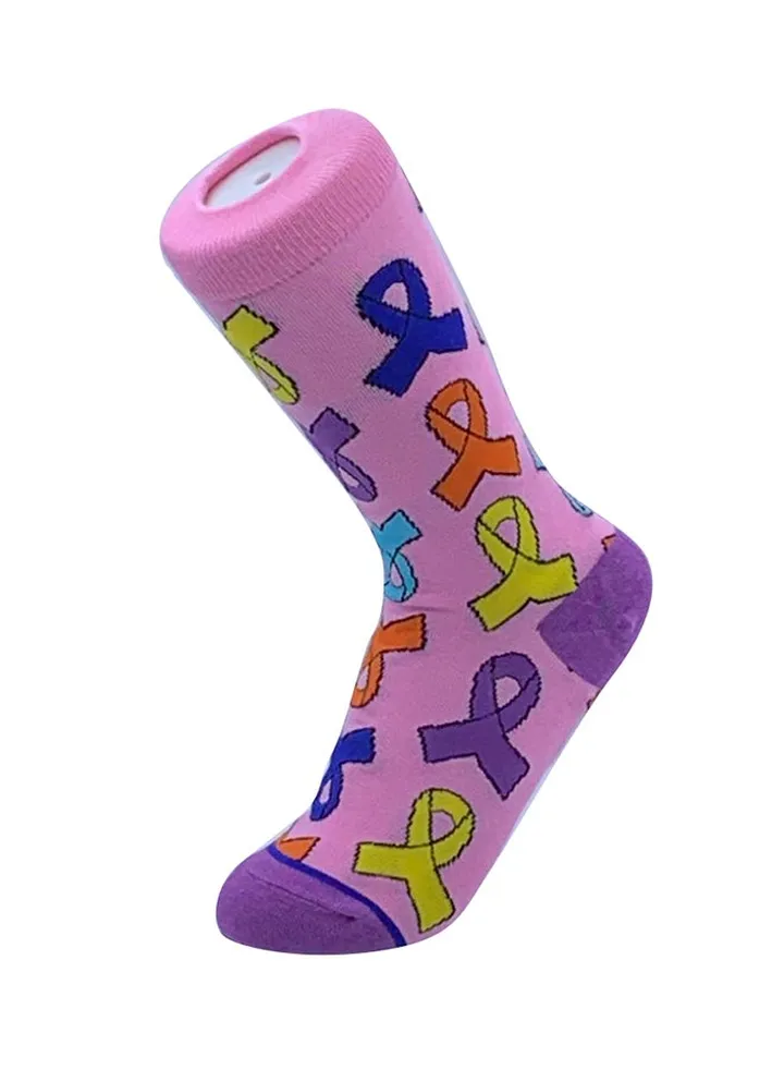 Cotton Printed Long Socks Multicolour