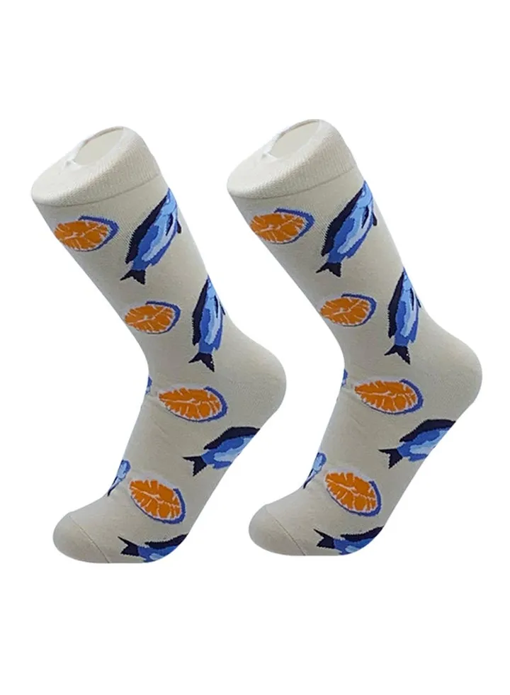 Cotton Long Socks Multicolour